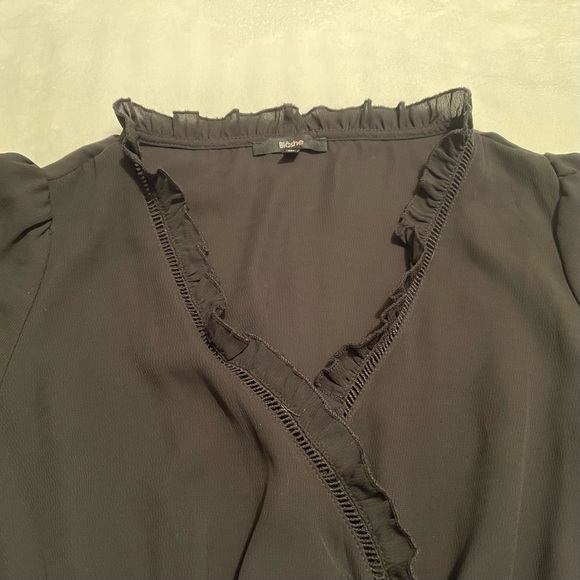 Blashe black blouse M - Picture 3 of 3